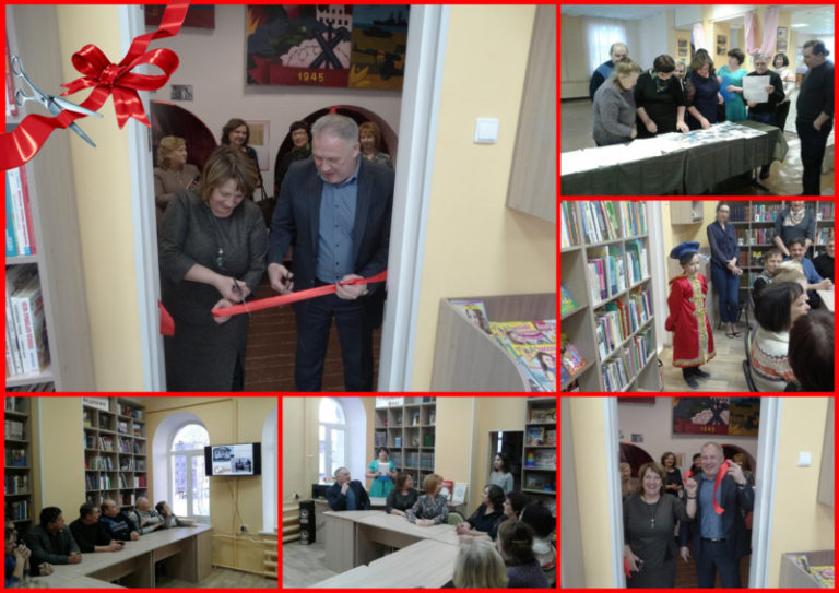 В Приморском районе открылась обновленная библиотека