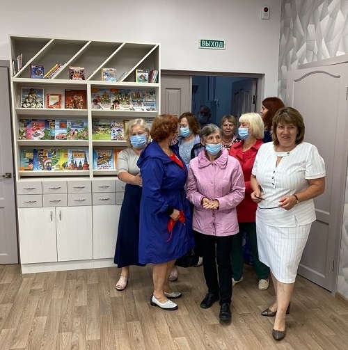 В Приморском районе открылась обновленная библиотека