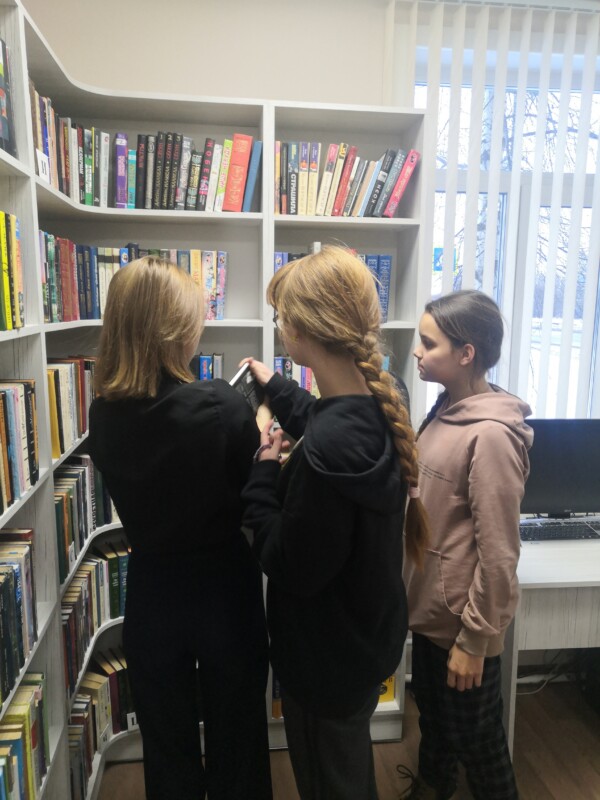 Урок библиотечно-библиографических знаний «Давайте знакомиться» в Заостровской библиотеке Приморского района