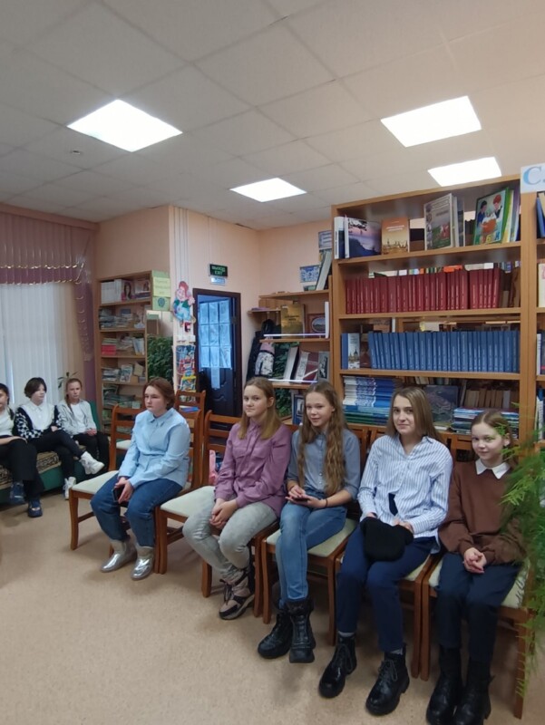 Библиопатруль «Если хочешь быть здоров…» в Талажской библиотеке Приморского района