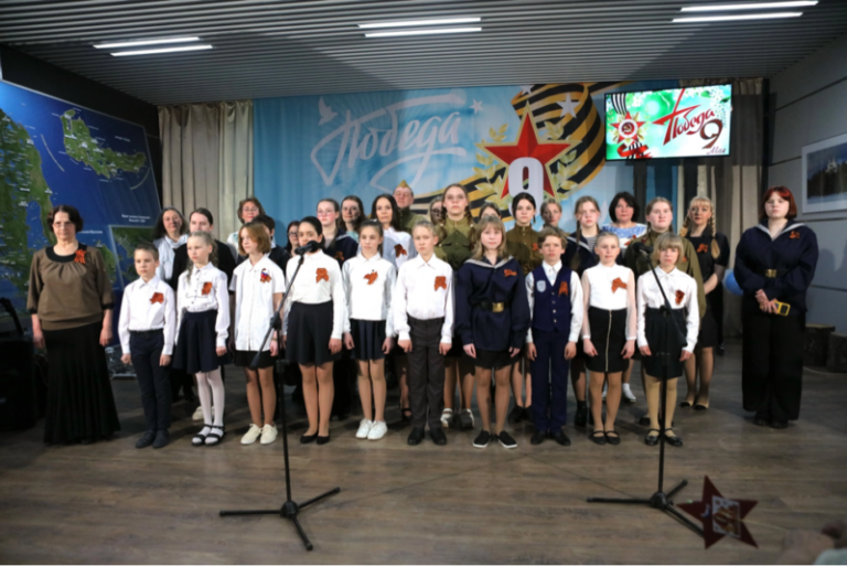 Концертная программа «Ребята! Будем жить!»  в Соловецкой библиотеке Приморского района