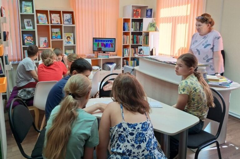 Экологическая игра брейн — ринг «Мы знаем и любим природу» в Заостровской детской библиотеке Приморского района