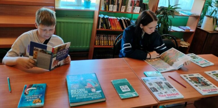 Игра-викторина «Это нашей истории строки» в Зимне-Золотицкой библиотеке Приморского района