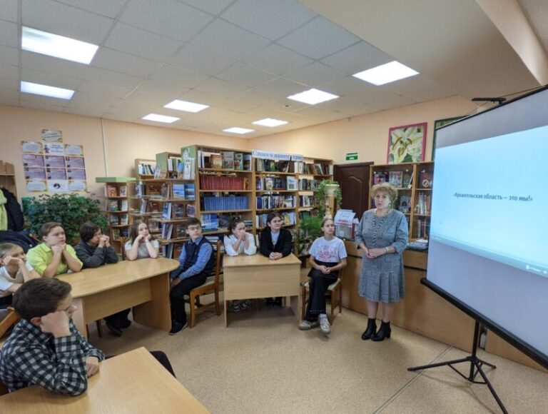 Виртуальная прогулка «Каждому мила своя сторона» в Талажской библиотеке Приморского района