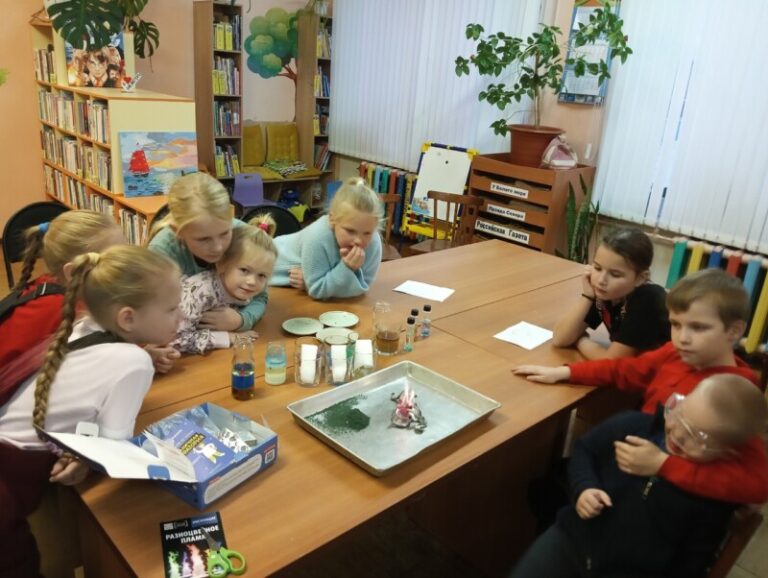 Библиолаборатория «Последователи Ломоносова» в Повракульской библиотеке Приморского района