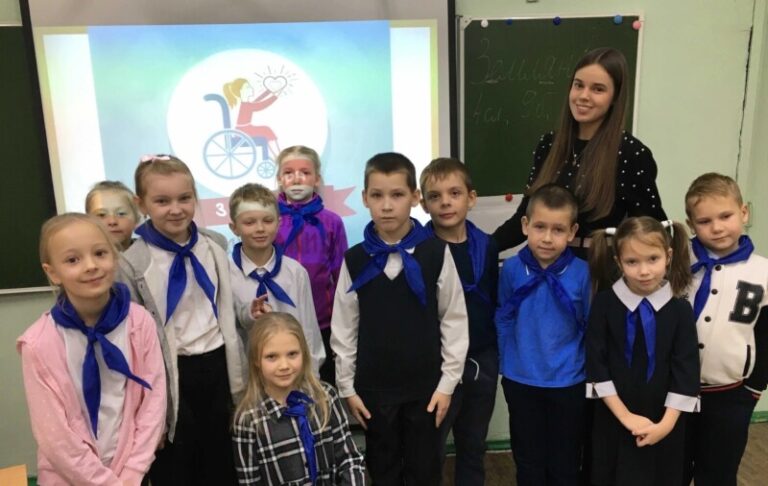 Урок доброты «Жизнь без границ» в Рикасихинской детской библиотеке Приморского района