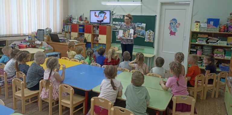 Посиделки «В гостях у Мойдодыра» в Заостровской детской библиотеке Приморского округа