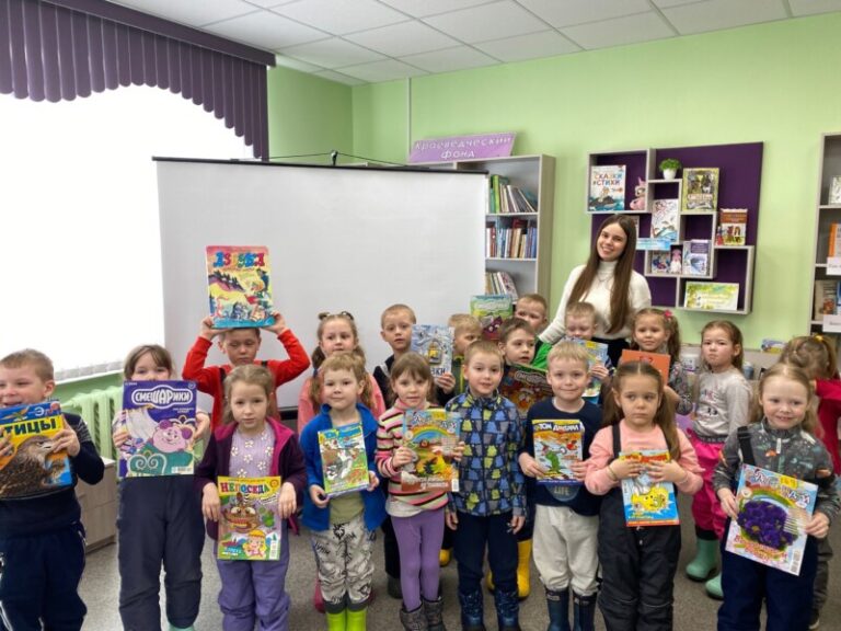 Экскурсия-знакомство «О книге и библиотеке!» в Рикасихинской детской библиотеке Приморского округа